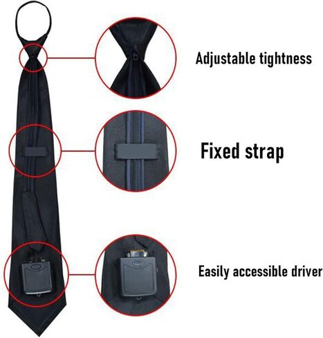 Keenso Light Up Tie, PVC and Nylon Material, Sound Activated LED Necktie, Perfect for Party Club Dance Halloween Christmas Cosplay in Saudi Arabia