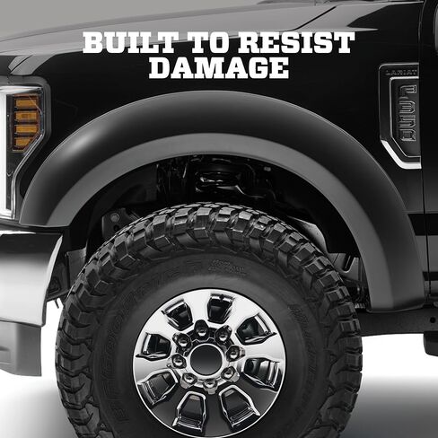 Husky Liners Fender Flares نمط Extend-A-Fender | يناسب 1996-2002 تويوتا 4 رنر | أمامي وخلفي، 4 قطع أسود - 28031913 in Saudi Arabia