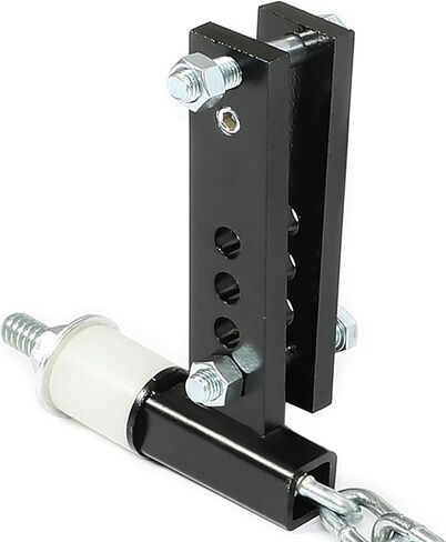 HECASA Universal Towing Weight Distribution Hitch 4" Drop/Rise 2-5/16" Ball 3"-6" Frame Brackets RV Trailer Hitch Towing System Black & Silver Steel Powder Coated in Saudi Arabia