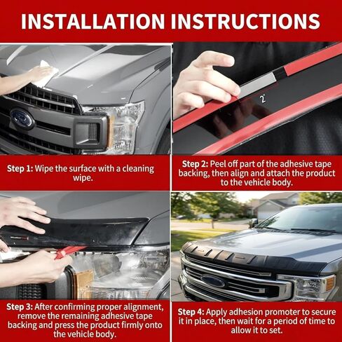 Hood Protector TPE Low Profile Compatible with 2023-2026 Ford F250 F350 F450 Super Duty in Saudi Arabia