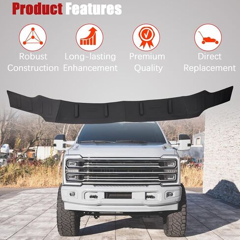 Hood Protector TPE Low Profile Compatible with 2023-2026 Ford F250 F350 F450 Super Duty in Saudi Arabia
