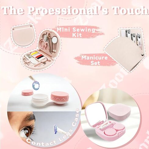 Bridal Emergency Kit for Wedding Day, 60+ Pcs Wedding Essentials Survival Set for Team Bride with Cosmetic Bag & Travel Must-Haves, Honeymoon, Daily Commute in Saudi Arabia