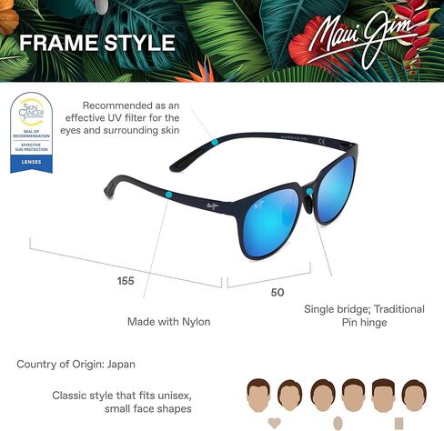 Maui Jim Polarized Men's and Women's Wailua Classic Sunglasses in Saudi Arabia