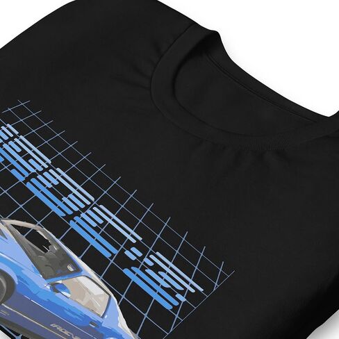 تي شيرت 1989 Blue Chevy Camaro IROC-Z 1 LE بأكمام قصيرة للجنسين in Saudi Arabia