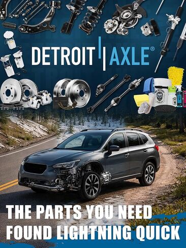 محور ديترويت - قضيب ربط يسار أمامي 4WD لـ 03-13 دودج رام 2500 3500، مجموعة قضيب ربط داخلي لجانب السائق 2003 2004 2005 2006 2007 2008 2009 2010 2011 2012 2013 استبدال in Kuwait