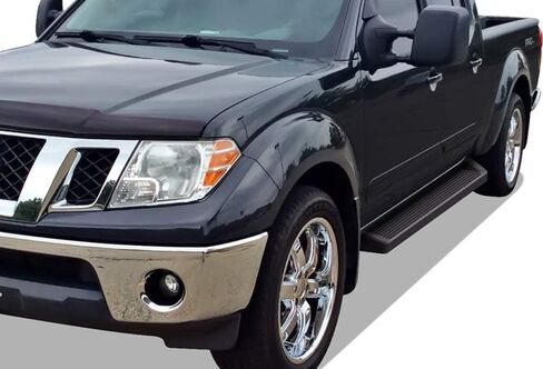 Tuxtreme Black Running Boards Style Compatible with Nissan Frontier 2005-2026 Crew Cab (Nerf Bars Side Steps Side Bars) in Saudi Arabia