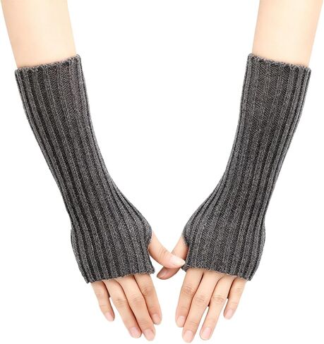 Arm Warmers Fingerless Gloves Knitted Cute Clothes For Teen Girls Y2k kawaii Accessories in Saudi Arabia