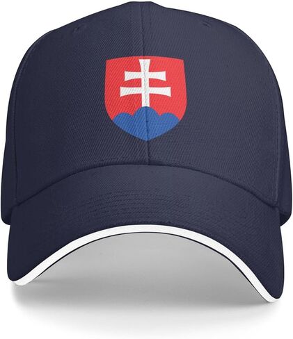 Slovakia National Emblem Hat Support Slovakia Coat of Arms Baseball Cap Slovakian Hat for Women Men in Saudi Arabia