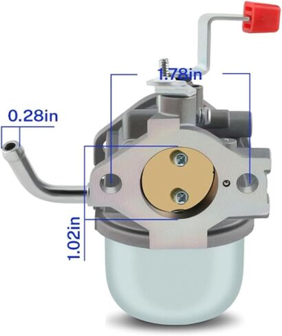 Compatible with 0A4600 Carburetor Fit for Nikki A4600 Generac Generator A600 091187A 91187A GN360 GH360 C126231 00935-3 410cc GN 360/410 410HS GN360 Engine Car in Kuwait