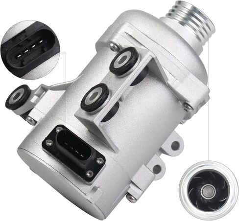 Electric Engine Water Pump 11517586925 Thermostat Kit Set Fit for BMW Z4 X3 X5 323i 325i 328i 330xi 128i 528i 525i 530xi xDrive W/Bolt Replace No. 11537536655 11517521584 11517563183 in Kuwait