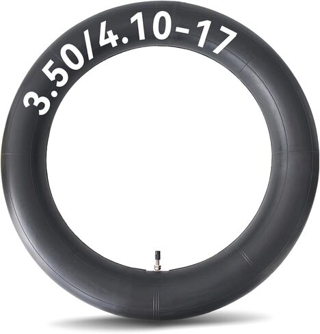 3.50/4.10-17 Inner Tube 110/90-17 Tube Replacement with Straight Valve Stem- TR4 in Kuwait