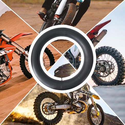 3.50/4.10-17 Inner Tube 110/90-17 Tube Replacement with Straight Valve Stem- TR4 in Kuwait