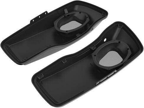 Advanblack Vivid Black Saddlebag Speaker Lids, Motorcycle Stretched Bags Lid 6x9 W/Drainage Holes Fits For 2014-2023 Harley Touring Street Glide Road King Road Glide Electra Glide in Saudi Arabia