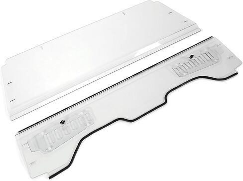 Full Windshield with Vent Compatible with 2009-2013 Honda Big Red 4X4 MUV700, Replaces Part 2317-0182 in Saudi Arabia