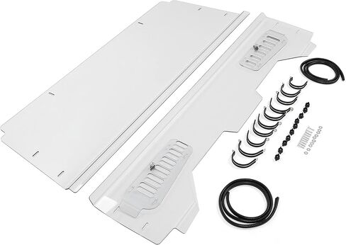 Full Windshield with Vent Compatible with 2009-2013 Honda Big Red 4X4 MUV700, Replaces Part 2317-0182 in Saudi Arabia