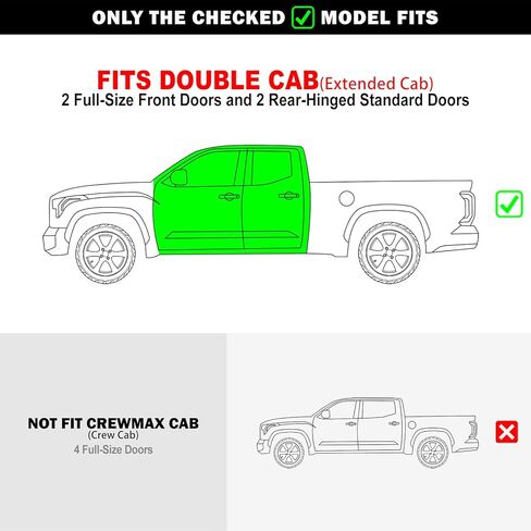 Tuxtreme Running Boards 5 inches Matte Black Compatible with Toyota Tundra 2022-2026 Double Cab Stainless Steel (Nerf Bars Side Steps Side Bars) in Kuwait