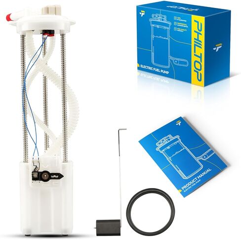 PHILTOP E4061R/FG0166 Fuel Pump for Sierra 3500 / Silverado 2500 HD/Silverado 3500 2001-2004, Sierra 2500 HD 2001-2004, Replaces # E4061R, FG0166, 25326856, 89060639 Electric Fuel Pump Assembly in Kuwait