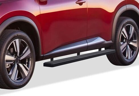 Tuxtreme Running Boards 6-inch Matte Black Compatible with Nissan Rogue 2021-2026 (Exclude Models with Ground Lighting System) Stainless Steel (Nerf Bars Side Steps Side Bars) in Kuwait