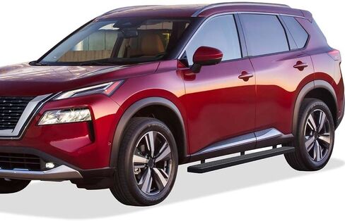 Tuxtreme Running Boards 6-inch Matte Black Compatible with Nissan Rogue 2021-2026 (Exclude Models with Ground Lighting System) Stainless Steel (Nerf Bars Side Steps Side Bars) in Kuwait