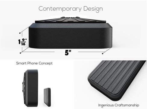 Tuxtreme Wheel to Wheel Running Boards 5-inch Compatible with Ram 1500 2019-2026 Crew Cab 5.5ft Bed (Exclude 19-24 Ram 1500 Classic) Stainless Steel (Nerf Bars Side Steps Side Bars) in Kuwait