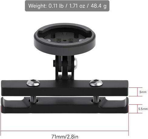 Bike Mount for Garmin Varia, Bicycle Seat Post Holder for Rearview Radar or Tail Light （ Suitable for 27.2mm and 30.9mm Seatpost ） in Kuwait