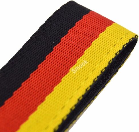 شريط من النايلون بعلم ألمانيا مع شريط سلسلة مفاتيح من الجلد الداخلي ملصق الكسوة لسيارة VW Audi Mercedes Porsche إلخ. سيارة أوروبا in Kuwait