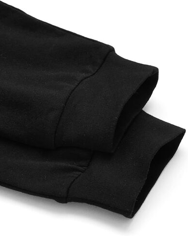 سويت شيرت سويت شيرت بقلنسوة بأكمام طويلة للنساء من SweatyRocks، سويت شيرت بقلنسوة كاجوال برباط ورسومات جرافيك in Saudi Arabia