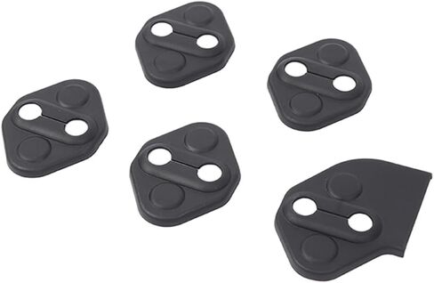 5PCS Car Door Lock Latches Cover Protector for Suzuki Jimny 2019-2025 ABS Car Interior Accessories Plate Cover Decoration (Black) in Kuwait