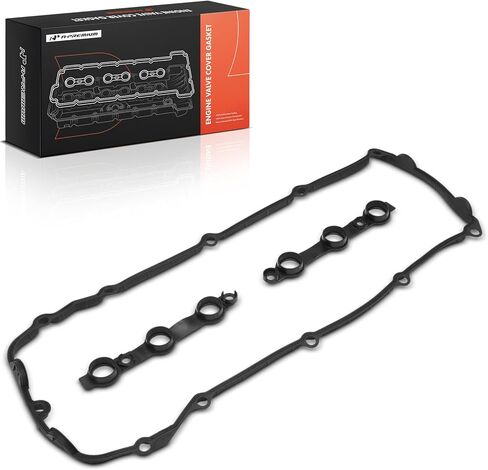 A-Premium Engine Valve Cover Gasket Set Compatible with BMW 325i/325xi/330i/330xi/320i 2002-2005, 325Ci/330Ci/X5 2002-2006, 530i/525i 2002-2005, X3 2004-2006, Z4 2003-2005, Z3 2002 in Saudi Arabia