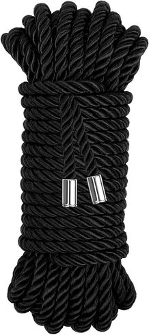 Soft Silk Rope, 32ft Nylon Rope Skin Friendly Twisted Trim Cord for Christmas Home Décor Embellish Costumes Bag Drawstrings (Red) in Kuwait