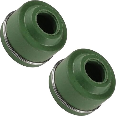 Caltric 2x Valve Stem Seal Compatible with Suzuki Quadsport 230 LT230S 2x4 1985 1986 1987 1988 in Saudi Arabia