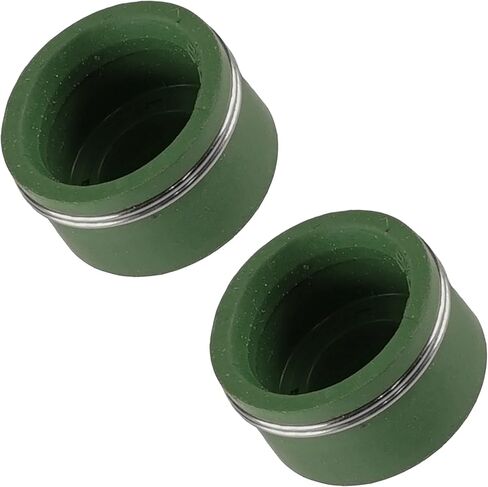 Caltric 2x Valve Stem Seal Compatible with Suzuki Quadsport 230 LT230S 2x4 1985 1986 1987 1988 in Saudi Arabia