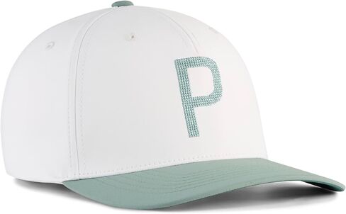 PUMA Crafted P Golf HAT, Warm White-Eucalyptus, Adult in Saudi Arabia