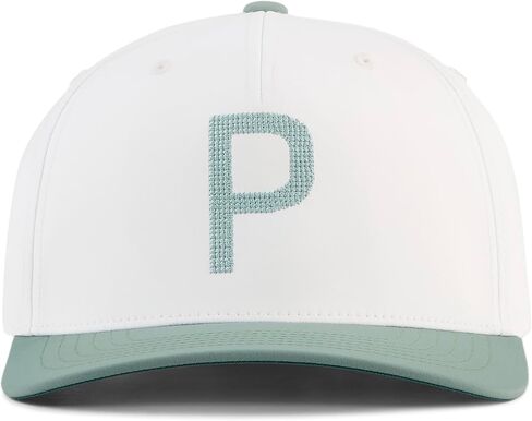 PUMA Crafted P Golf HAT, Warm White-Eucalyptus, Adult in Saudi Arabia