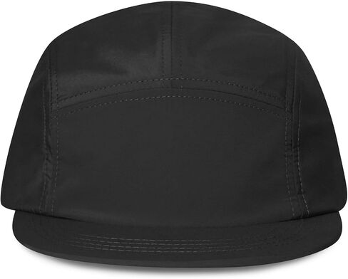 CLAPE Quick Dry 5 Panel Hat, UV Protection Short Flat Bill Baseball Cap Ajustable Unstructured Camper Hat for Outdoor Sport in Saudi Arabia