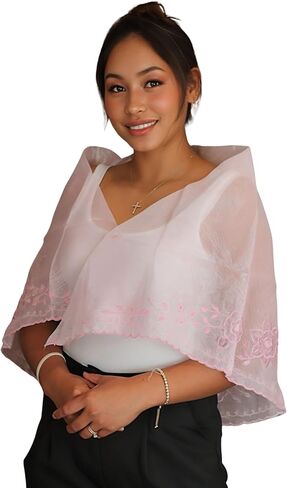 الامباي | شال أورجانزا مطرز لحفلات الزفاف والمناسبات الرسمية in Kuwait