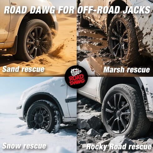 Road DAWG 3 Ton Aluminum Big Wheel Off-Road Floor Jack - Heavy Duty Hydraulic Lift for Trucks, SUVs & ATVs, 6000LBS Capacity, Professional Portable Jack in Kuwait