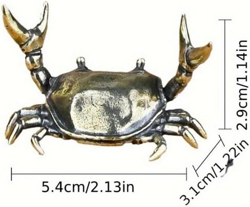 New Creative Cute Crab Pen Holder Weightlifting Crabs Penholder Bracket Storage Rack Gift Stationery Children's Day Gifts in Saudi Arabia
