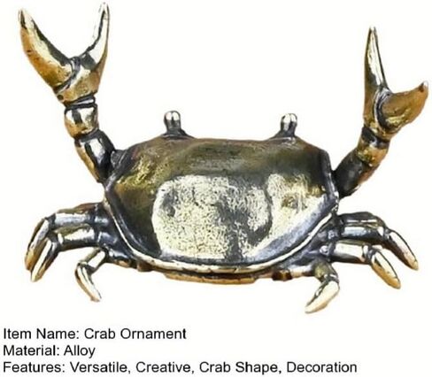 New Creative Cute Crab Pen Holder Weightlifting Crabs Penholder Bracket Storage Rack Gift Stationery Children's Day Gifts in Saudi Arabia