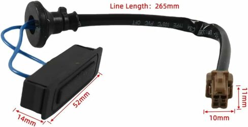 Car Tailgate Release Switch for Nissan for Altima 2007-2013 Car Rear Trunk Lid Lock Release Handle Tailgate Switch 25380-2Dt0A in Saudi Arabia