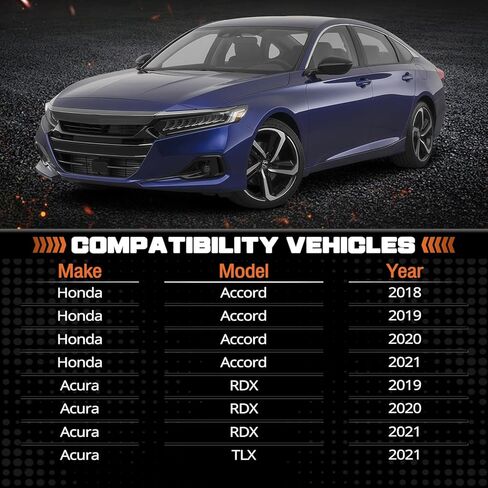 2Pcs Upstream Downstream Oxygen Sensor Fit for Honda Accord 2018-2021 Fit for Acura RDX TLX 2019-2021 Replaces 36531-6A0-A01 36532-6A0-A01 234-5726 234-8046 36531-6B2-A01 36532-6B2-A01 in Kuwait