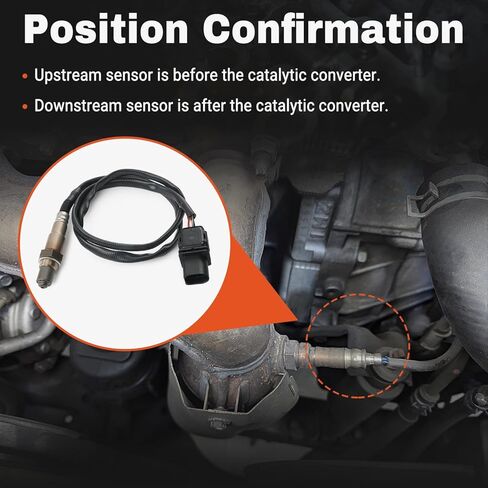 LSU 4.9 مستشعر الأكسجين Lambda واسع النطاق O2 متوافق مع مقياس AEM 30-4110 الرقمي UEGO AFR، مقياس 30-0300 X-Series، 30-0310 وحدة التحكم المضمنة استبدال 17025، 0258017025، 304110، 300300، 300310 in Kuwait