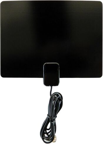 Winegard FL-1000 Digital Indoor TV HD Antenna (4K Ready/ATSC 3.0 Ready/Ultra-Thin) - 30 Mile Long Range Indoor TV Antenna, Black in Kuwait