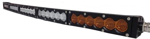 50 بوصة ثنائي اللون كهرماني/أبيض LED ضوء بار ستروبوفلاش أضواء 240 وات كومبو لـ UTV 4WD 4X4 شاحنة جرار عربة الطريق مدحلة جرافة رافعة الطرق الوعرة المركبات الوفير مصباح الأسلاك تسخير in Kuwait