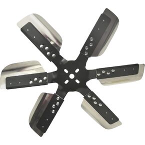 Derale 17619 Heavy Duty Fan Blade Series 1000 19" Stainless Steel Flex Fan Reverse Rotation in Kuwait