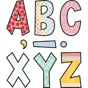 Teacher Created Resources Cool for School 7" Fun Font Letters (TCR70108) in Kuwait