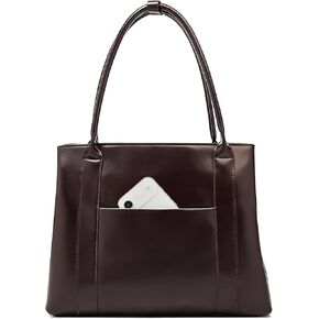 حقيبة يد LAORENTOU للنساء من الجلد الطبيعي مع حقيبة كتف وحقيبة يد للعمل | السيدات، هدية للنساء، حقيبة كمبيوتر محمول in Kuwait