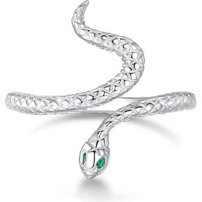 مجوهرات خمر خواتم ملعقة الفيروز للنساء: 925 الفضة الاسترليني خاتم ملهمة قابل للتعديل التفاف حلقات الفرقة المفتوحة هدايا عيد الأم عيد الميلاد والمجوهرات in Kuwait