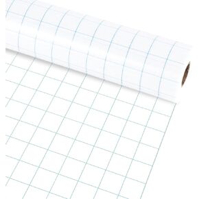 Blue Grid Graph Bulletin Board Roll Reusable Waterproof Erasable Blue Grid Non-Woven Fabric Bulletin Board Roll Loose Leaf Graph Poster for Teacher Classroom Decors Wrap Crafts 15.75" x 20ft in Kuwait
