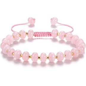 سوار مطرز ملون من كريستال تيرز للنساء، أساور خرز بوهو ستون مضفرة قابلة للتعديل، سوار كريستال عصري مصنوع يدويًا، هدايا مجوهرات الشاطئ الصيفية للنساء in Kuwait